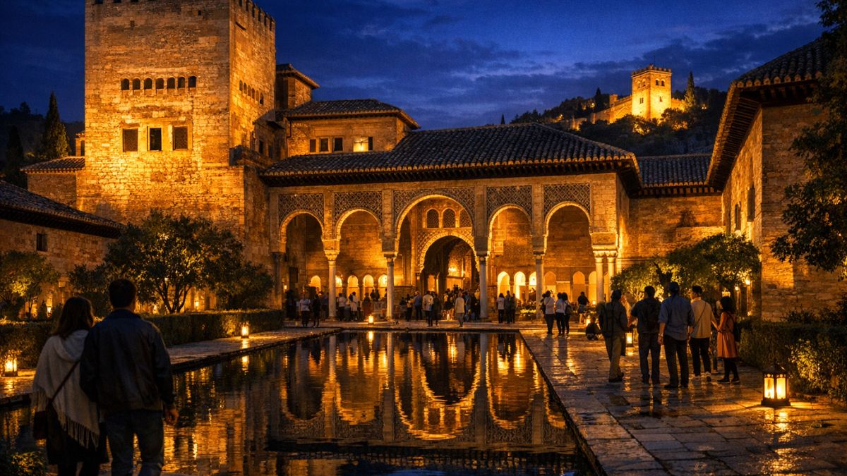 alhambra palace night tour attendance revenue
