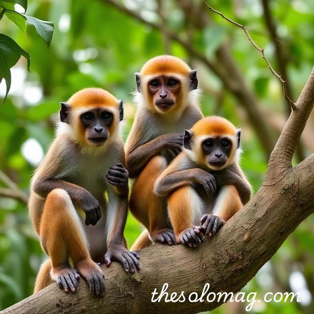 Monkeys from Asia